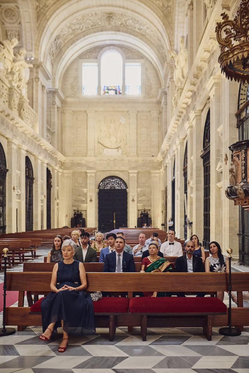 Boda de destino religiosa en Sevilla