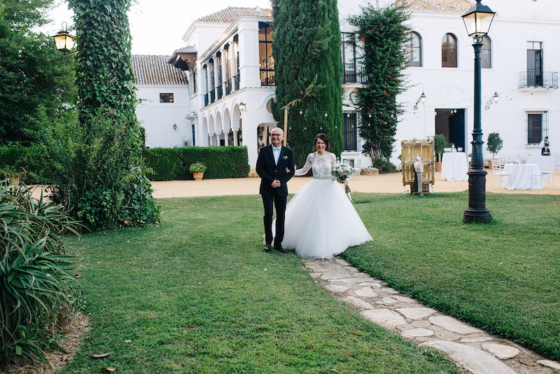 Cortijo El Esparragal wedding near Seville