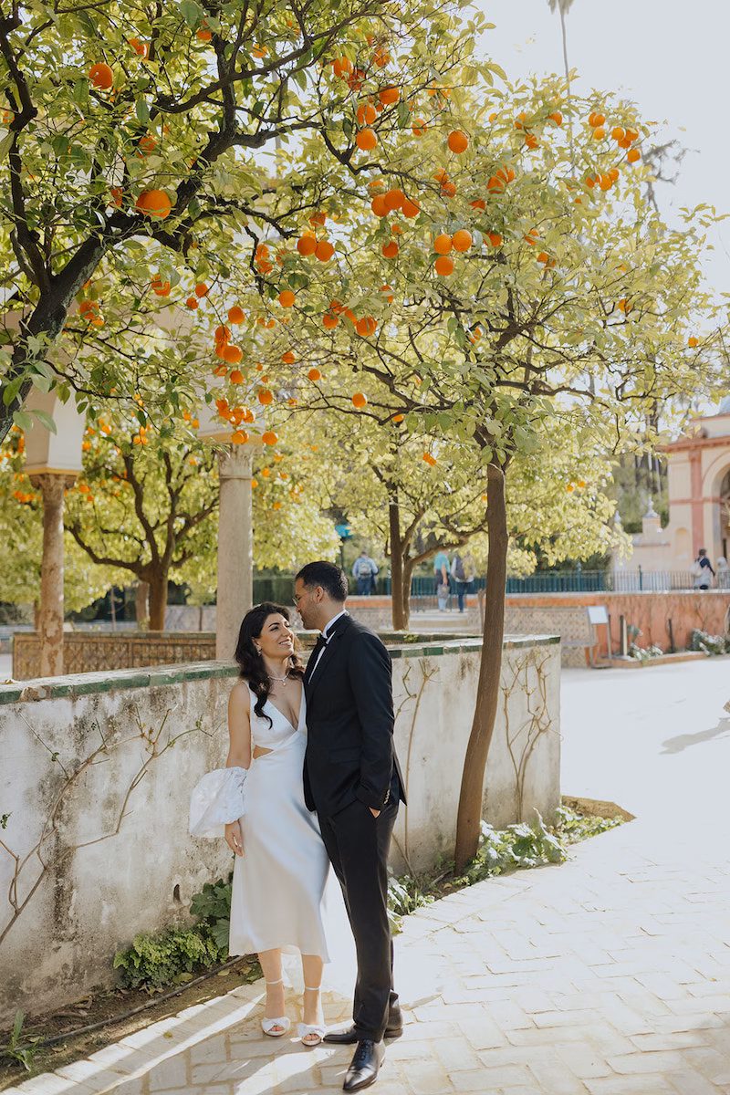 Boda de destino en Sevilla, España