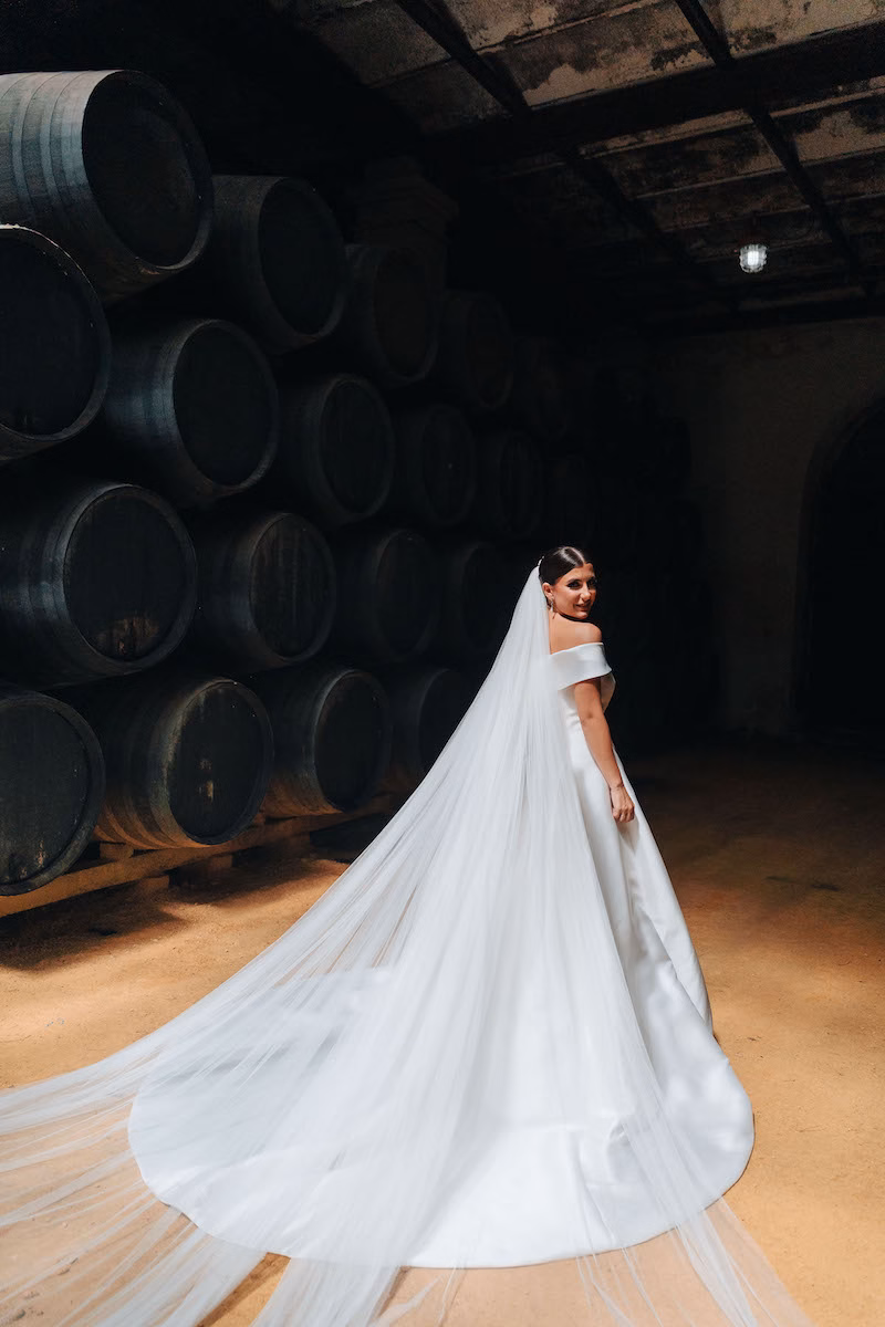 Novia en Bodegas Gonzalez Byass